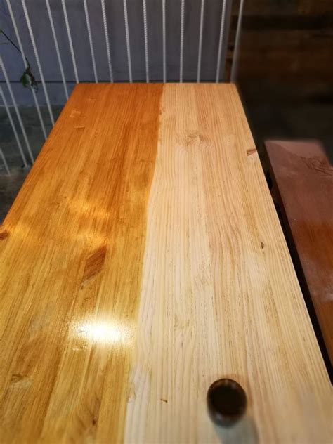 实木桌用什么油擦,新房内实木家具涂刷木蜡油