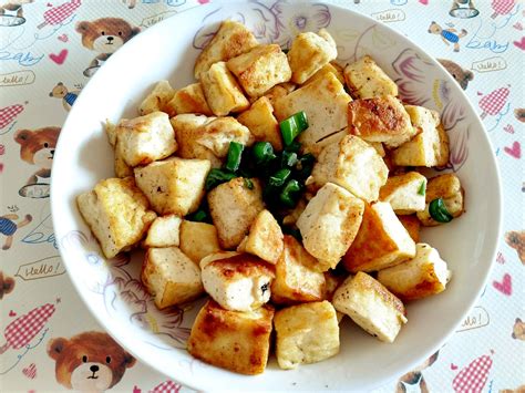 煎黄豆腐怎么炒好吃,黄豆腐炒肉末这么做