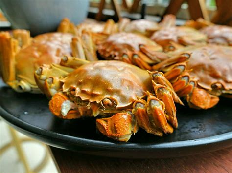 中秋家宴蒸螃蟹,蒸螃蟹熟了怎么放