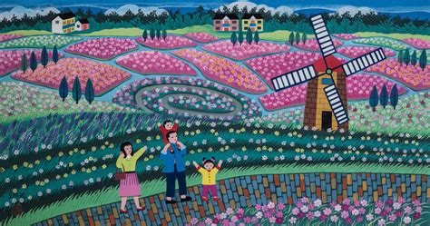 欣赏“上海金山农民画”的感受?