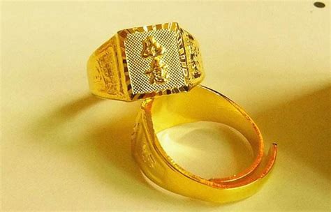 男士黄金戒指刻什么字,男人带多少克黄金戒指合适