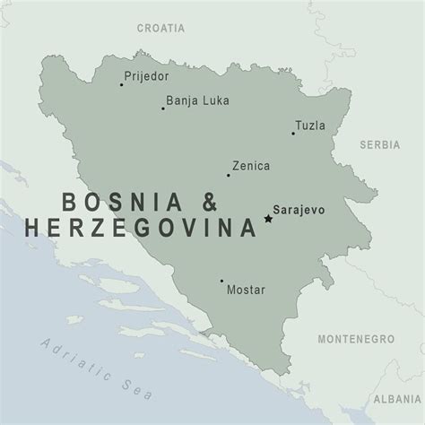 波斯尼亚和黑塞哥维那国家概况（简称波黑）