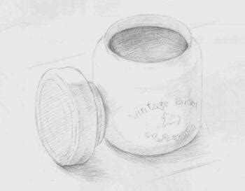 画画的凤梨罐头,茶叶罐头怎么画