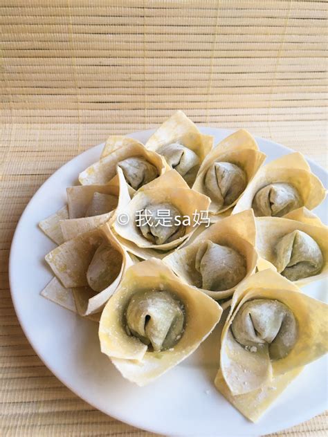 蝴蝶抄手的包法