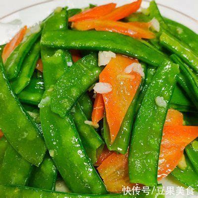 自己在家怎么炒荷兰豆