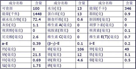 玉米的主要成分是什么?