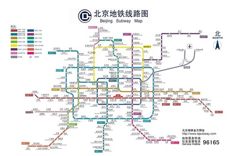 北京的地图