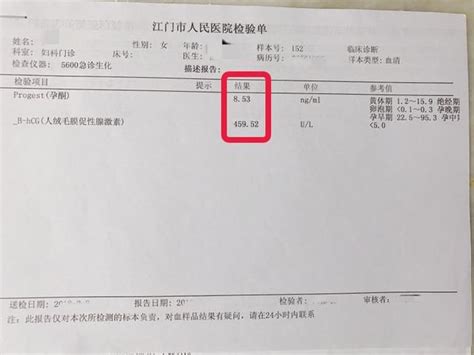 人绒毛值2600是孕几周