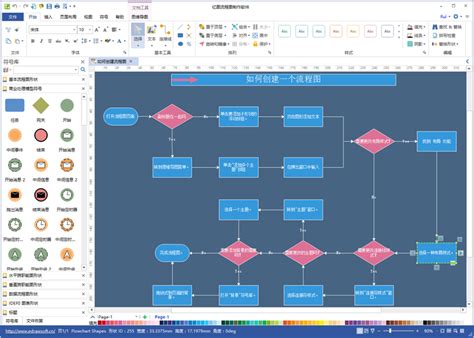 制作流程图该使用什么软件