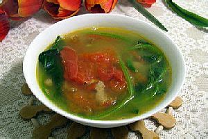 西红柿菠菜汤怎么做好吃又营养价值,菠菜蛋汤怎么做好吃
