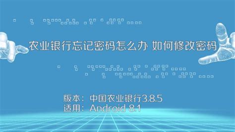 中国农业银行忘了密码怎么登录