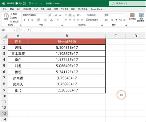 设置身份证18位数格式