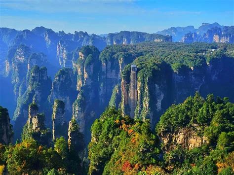 潇湘行：仙境天子山的石峰林奇景