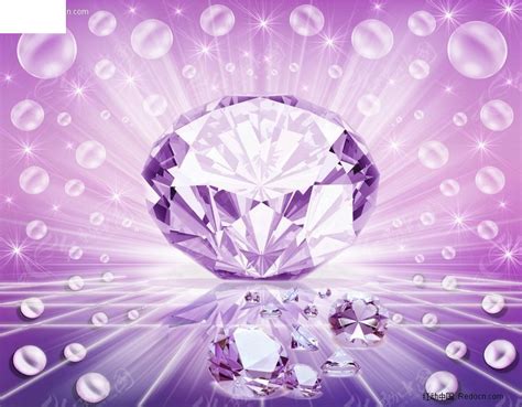 三种粉色钻石鉴定证书介绍,深紫色钻石怎么鉴定