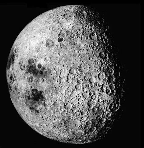 为什么人类看不到月球背面,为什么会有月球背面图