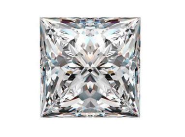 如何选购公主方钻石,公主方钻石有多少切割面