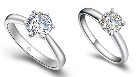 四爪镶钻戒为什么显钻,爪镶钻石戒指背后隐藏着的爱意
