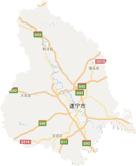 四川省遂宁市有哪些区,遂宁市有哪些区和县