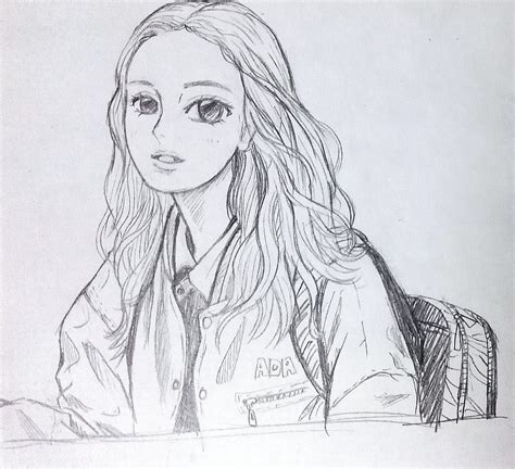 求素描人物图片