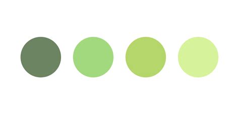 绿色分为哪几种绿?