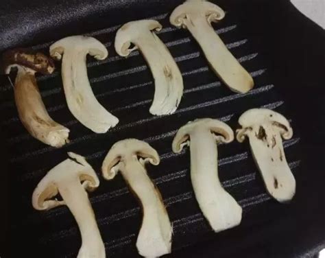 刚采的新鲜松茸蘑菇 鲜松茸有股什么味道