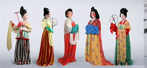 唐朝妃子服裝圖片