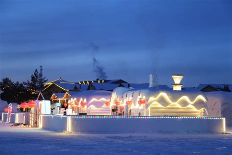 漠河北极村冰雪旅馆邀您体验极致冬眠
