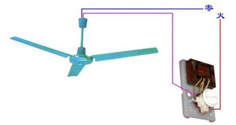 吊扇调速器接法