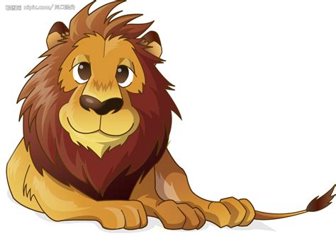 狮子卡通图片