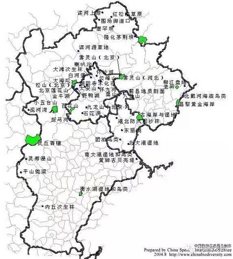 海南省国家级自然保护区分布