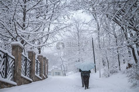 下雪在路上的心情说说