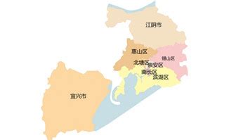 江苏无锡地图