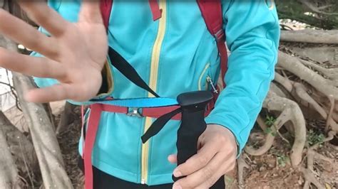 登山杖怎么掛