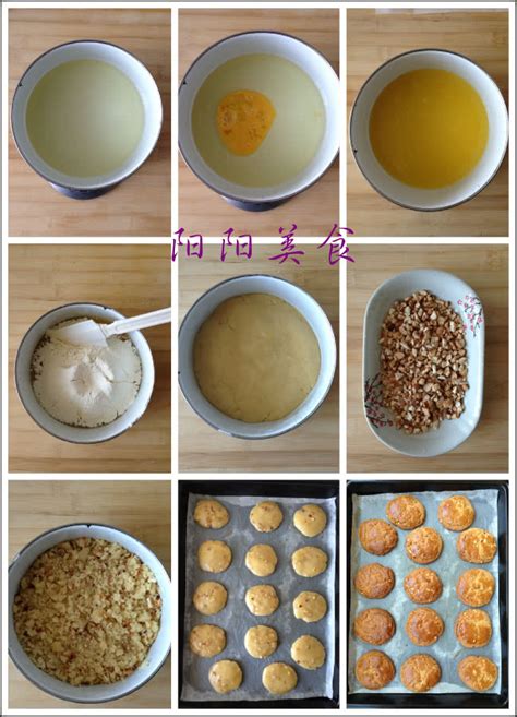 让你停不下筷子的桃酥饼干,桃酥饼干怎么做 饼干的做法烤箱