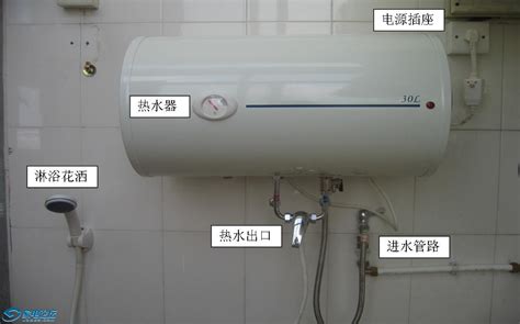 美的80L电热水器安装方法