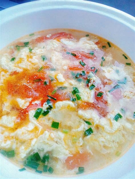西红柿鸡蛋汤怎么做酸,酸辣鸡蛋汤清汤寡水