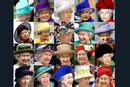 英国女王有多少顶帽子图片,你见过91岁英国女王戴皇冠吗