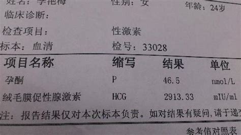 孕45天hcg13万孕酮76