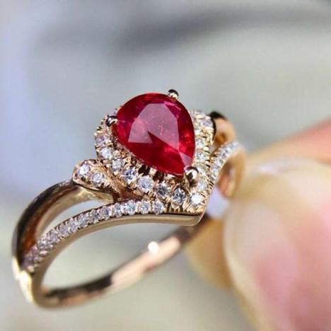 什么样的红宝石戒指好,怎样鉴别红宝石戒指的价值