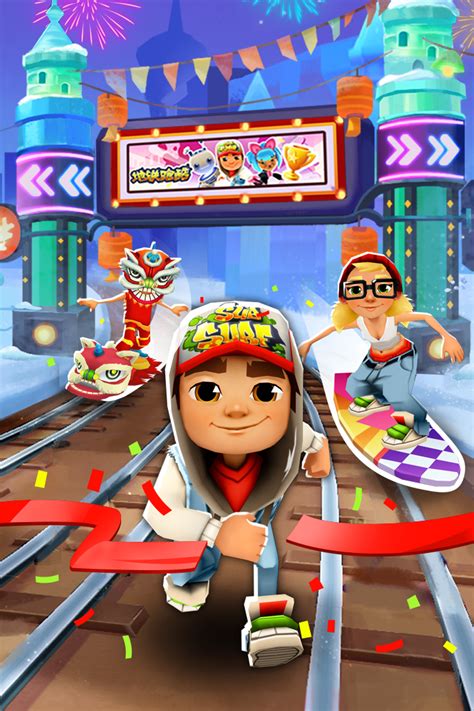 安卓游戏地铁跑酷 Subway Surfers