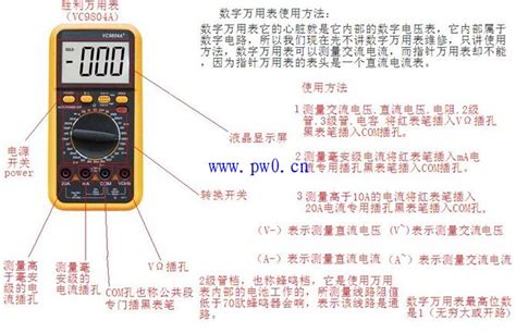 谁知万用表的档位功能介绍