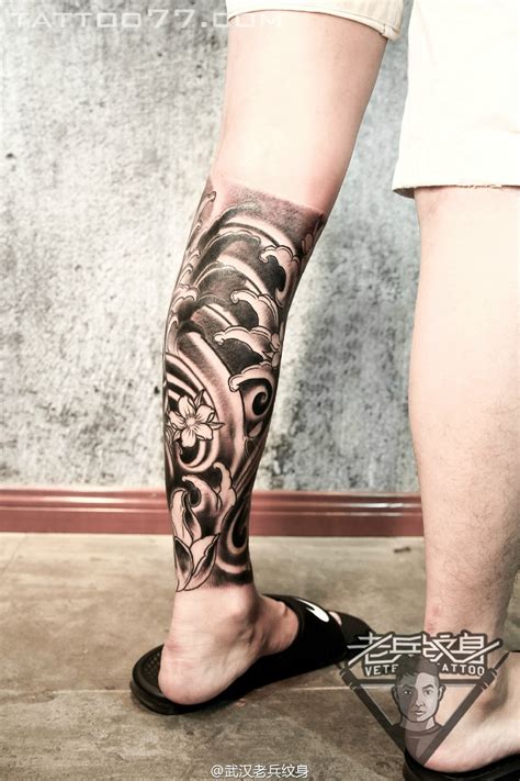 男玫瑰花纹身图案,一组玫瑰花纹身图案
