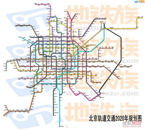 北京地铁2035规划图高清视频