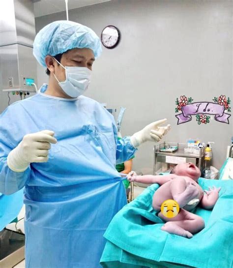 医生说孩子很可爱