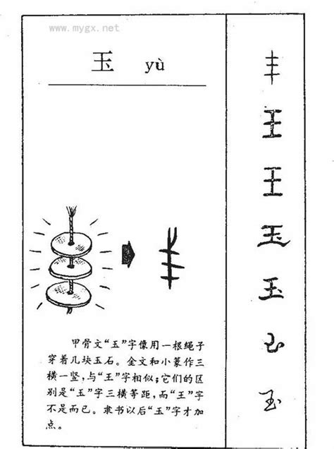 玉的文字和意思是什么意思是什么字,为什么描述玉石的汉字