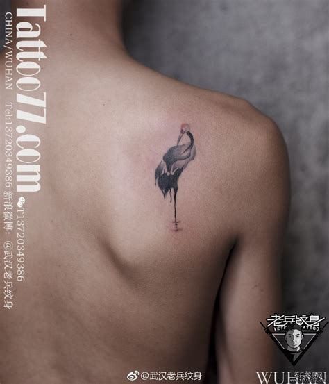 白鹤大人纹身手上,最常见的纹身图案小寓意