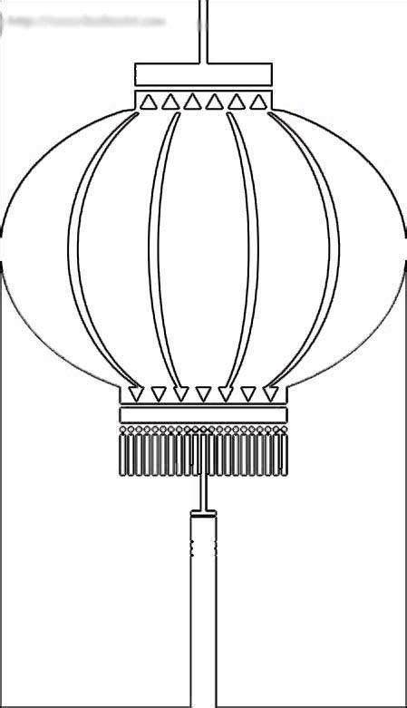 宣纸灯笼上绘画简单