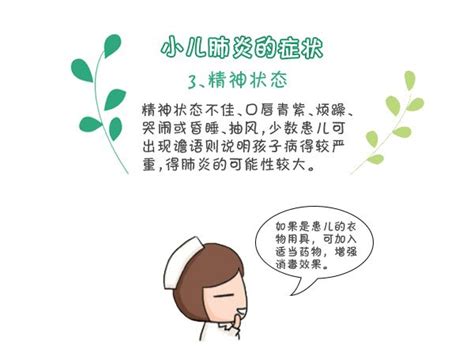 幼儿肺炎什么症状