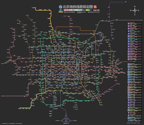 北京2022地铁规划图