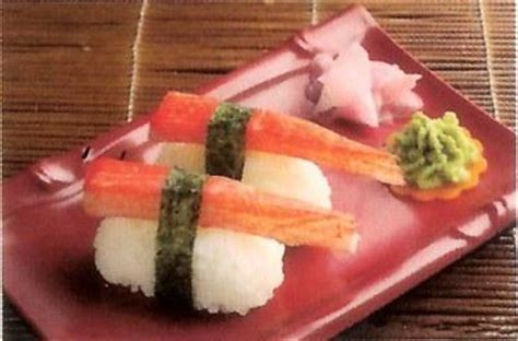 寿司用的蟹柳怎么做好吃,教你做好吃的海鲜寿司
